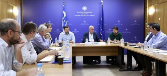 Συνάντηση ΥΠΑΑΤ Κώστα Τσιάρα με αντιπροσωπεία της ΕΘΕΑΣ