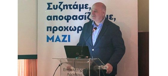 Κώστας Τσιάρας: Αρδευτικά έργα πνοής για την ενίσχυση του πρωτογενούς τομέα στο Λασίθι -Οι  παρεμβάσεις του ΥΠΑΑΤ που υλοποιούνται