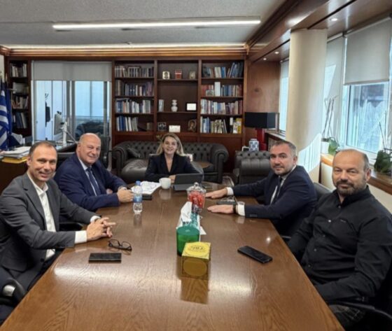 Τσιάρας, Δασκαλόπουλος και Στάθης στη ΔΥΠΑ για τη στήριξη των επιχειρήσεων και της απασχόλησης στους Δήμους του Νομού Καρδίτσας